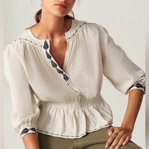 NWT ba&sh Bambi Blouse - FR size 0 / US size XS